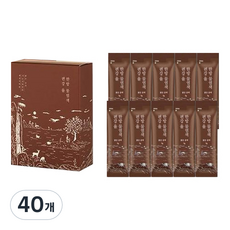 편강율 한방 물 염모제, 밝은갈색, 40개