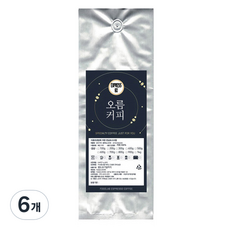 오름커피 EXPRESS 60, 홀빈(분쇄안함), 500g, 6개