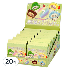 조선문방구 푸드냥이 랜덤뽑기 9cm, 20개