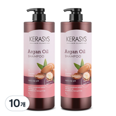 KERASYS 摩洛哥堅果油洗髮精白麝香香味, 1L, 10個