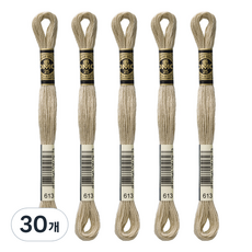 브랜드얀 DMC 25번 면사 자수실, 613번, 30개