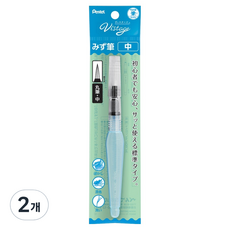 Pentel 飛龍文具 Aqua 水筆 FRH-M, 單一顏色, 2個