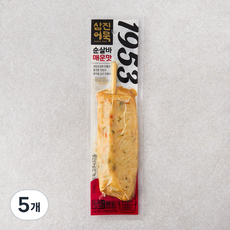 삼진어묵 순살바 매운맛, 80g, 5개