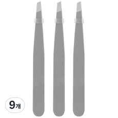 Bellotti 多功能鑷子, 9個, 緞銀