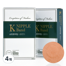 케이 니플밴드 소프트타입 60p, 4개