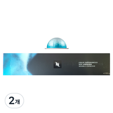 네스프레소 버츄오 캡슐커피 아이스 레제로, 10g, 10개입, 2개 10g, 10개입, 2개