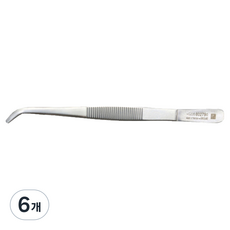 아미코 의료용 곡선형 핀셋 14cm, 6개, 80279