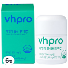 비타민하우스 데일리 중성비타민C 60g, 6개, 60정