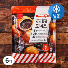 삼립 레디비 모찌찹쌀 도너츠 (냉동), 75g, 5개입, 6개