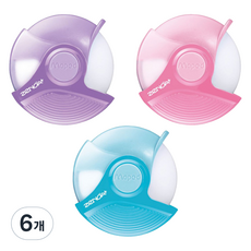 Maped Zenoa 圓形滑動橡皮擦, 6個, 隨機出貨