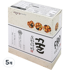 씨알로 꿀 오란다바 강정, 5개, 360g