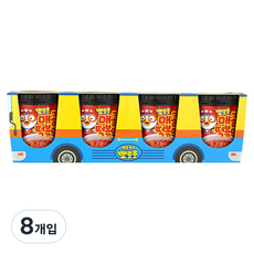 Pororo 炒年糕巴士包辣味, 120g, 8入