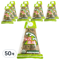 청솔식품 노리풍 김후리가께, 50g, 50개
