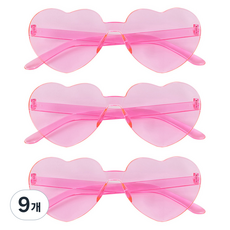 joyparty 自拍派對眼鏡, 愛心粉, 9個