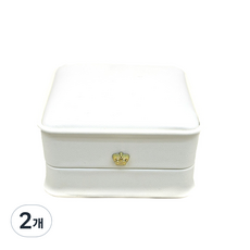 Bami Shop MINI CROWN DECORATION 彩色手鍊盒 b0593, 白色, 2個
