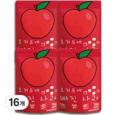 요거트에 빠진 사과 과자, 16개, 사과 + 요거트 혼합맛, 18g