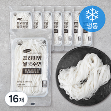 이지누들 프리미엄 쌀국수 면 (냉동), 150g, 16개