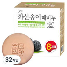 무궁화 화산송이 때비누, 100g, 32개