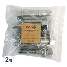 이노공구 콘크리트 웨지앙카 아연도금 16mm x 100mm 8개입, 2개