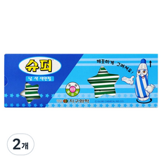 地球化學 超級色鉛筆 單色 綠色 12p, 2個, 1色