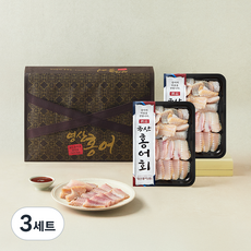 영산홍어 국내산 홍어회 250g x 2개 + 초고추장 20g x 3개입 모듬 선물세트 (냉장), 3세트