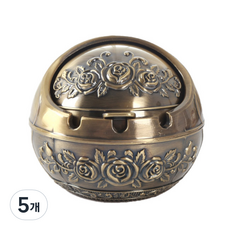 All Nine復古金屬菸灰缸 L, B金, 5個