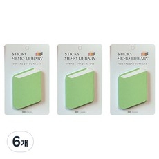PLEPIC 便利貼系列, 04 綠色, 6個, 50張