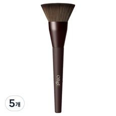 OBge 파운데이션 인조모 브러쉬, 5개