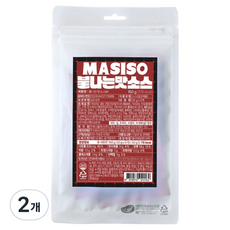 Masiso 爆火辣味醬 5入, 2個, 150g