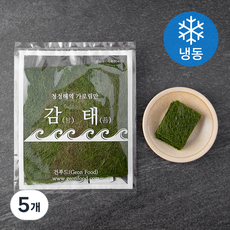 건푸드 들기름에 구운 맛감태 (냉동), 18g, 5개