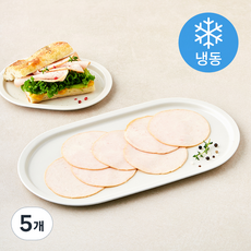 삼립 닭가슴살 슬라이스햄 (냉동), 300g, 5개, 1개입