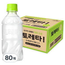 토레타 이온음료 무라벨, 340ml, 80개