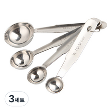 巴拉里亞 不鏽鋼量匙4件組, 3套