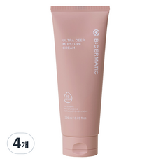 B DERMATIC Ultra Deep保濕身體乳霜, 4個, 200ml