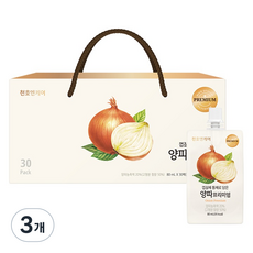 천호엔케어 양파즙 프리미엄 건강즙, 2.4L, 3개