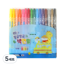 morning glory Binggeulbinggeul彩色鉛筆組 藍色, 16色, 5套