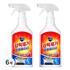 생활공식 강력제거 주방클리너, 6개, 500ml