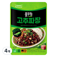 Pulmuone 圃美多 辣椒炸醬蓋飯醬汁, 180g, 4個