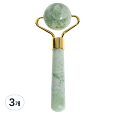 리와일딩 미니 마시지볼 롤러 40 x 97 mm, 3개, 그린 화이트