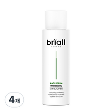 Briall HOMME Anti-Sebum亮白肌膚化妝水, 120ml, 4個