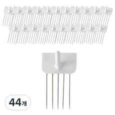 Lemonart Lemon Art Co. Ltd. 用U型別針代替釘子, 白色, 44個