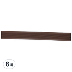DITREE 加厚防滑膠帶 長1m x 寬5cm 棕色, 6個