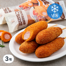 오늘의간식 김치핫도그 탱글점보소시지 (냉동), 110g, 5개입, 3개