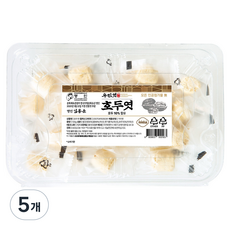 우진엿 호두도시락엿, 5개, 130g