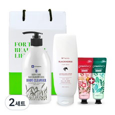 Dr.Hopkins啤酒酵母沐浴乳 500ml+Black Horse多合一皮膚乳液 280ml+Into Skin護手霜 50ml 2入組, 2組