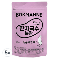 복만네 맛난 잔치 국수 스프, 300g, 5개
