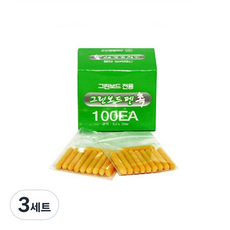 물백묵용 그린보드 펜촉 100p, 3세트