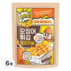 오징어튀김 오리지널, 6개, 80g