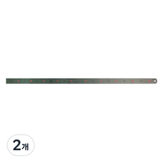 알파 스텐레스 직자 STR100 유광 1m, 혼합 색상, 2개