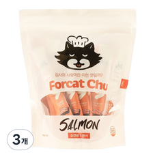 닥터펠리스 고양이 포캣츄 짜먹는 간식 30p, 연어, 420g, 3개